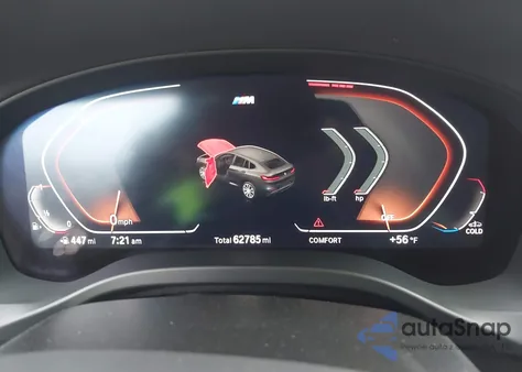 2021 BMW X4 xDrive30I из США, поврежденный, VIN 5UX2V1C02M9F11501